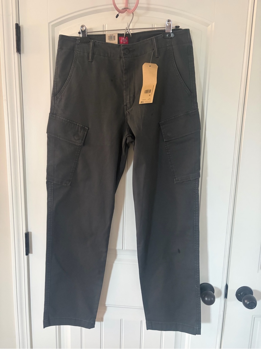 Levi's Men's Cargo Pants - Dark Charcoal